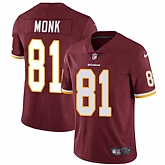 Nike Washington Redskins #81 Art Monk Burgundy Red Team Color NFL Vapor Untouchable Limited Jersey,baseball caps,new era cap wholesale,wholesale hats